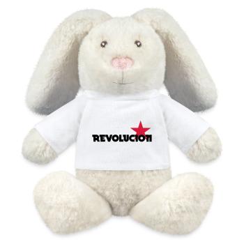 [ Revolucion ] - MiniFeet® RecycelHase® Creme - Weiß - Vorne
