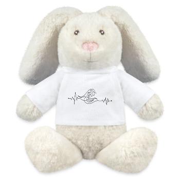 design_not_provided - MiniFeet® RecycelHase® Bunny Cream - white - Front