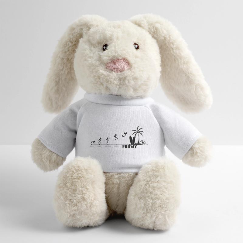 Endlich Freitag Strand Evolution MiniFeet® RecycelHase® Creme