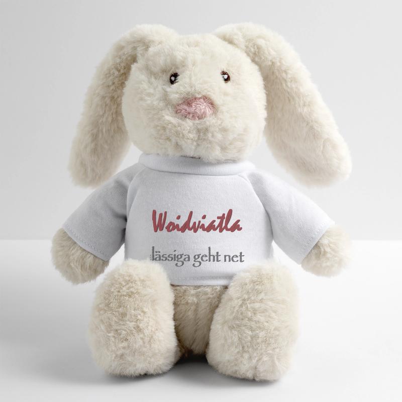 Woidviatla ne devient pas plus décontracté Lapin en peluche recyclé MiniFeet® Crème