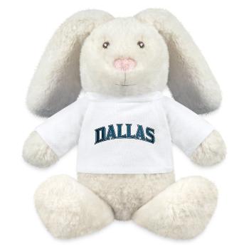Dallas Arc Blue Vintage - MiniFeet® RecycelHase® Bunny Cream - white - Front