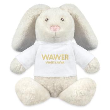 WAWER Warszawa Warsaw Warschau - MiniFeet® RecycelHase® Bunny Cream - white - Front