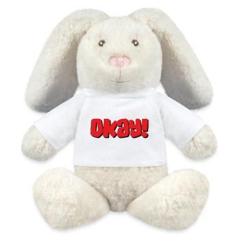 Okay - MiniFeet® RecycelHase® Creme - Weiß - Vorne