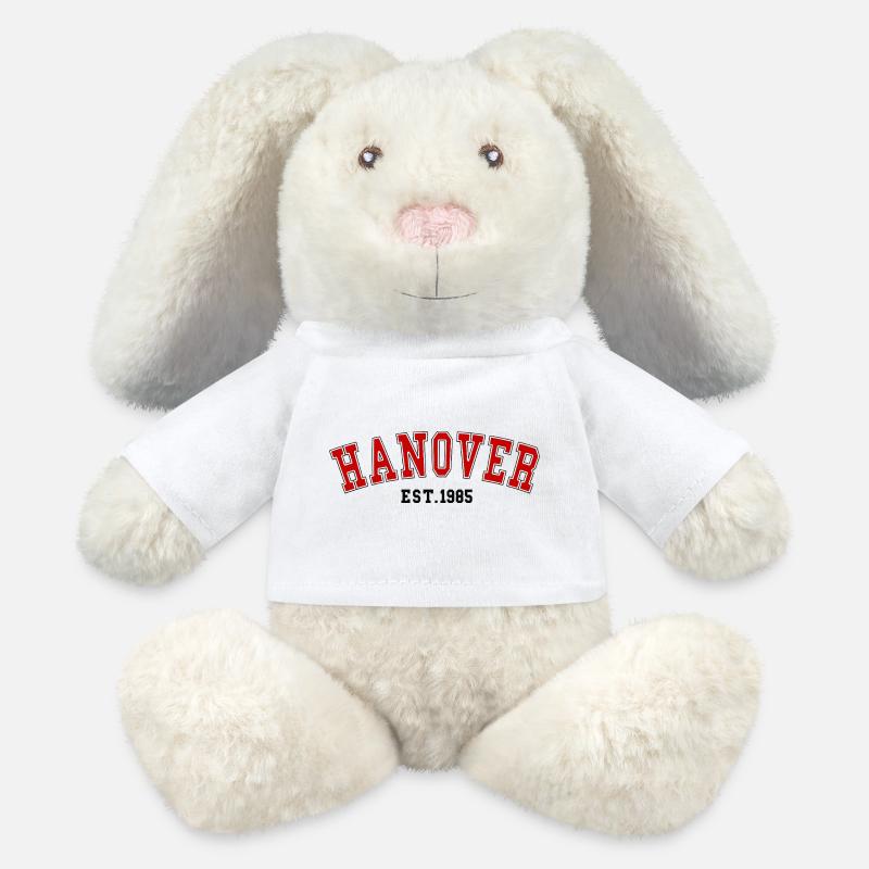 Hannover Est. 1985 - MiniFeet® RecycelHase® Creme - Weiß