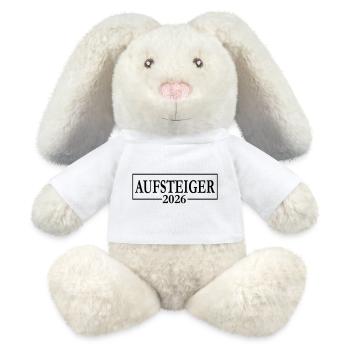 Aufsteiger 2026 Aufstieg - MiniFeet® RecycelHase® Creme - Weiß - Vorne