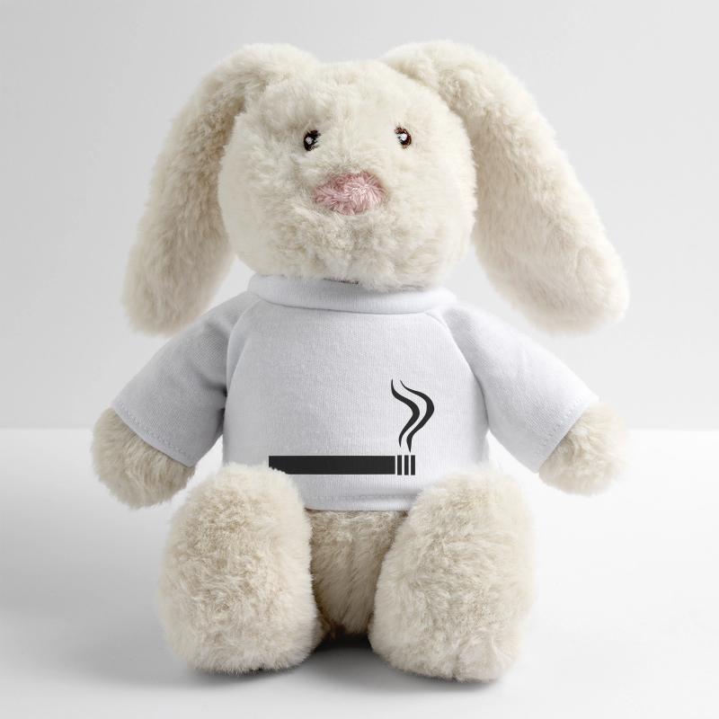 Zigarette - Rauchen MiniFeet® RecycelHase® Creme