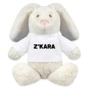 Zkara - absichtlich auf Algerisch tun - MiniFeet® RecycelHase® Creme - Weiß - Vorne