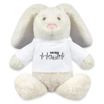 temps de course voiture de course voiture de course voitures de formule pouls - Lapin en peluche recyclé MiniFeet® Crème - blanc - Devant