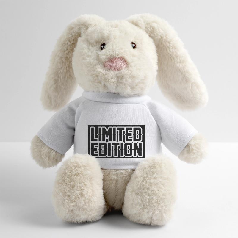 Édition limitée Lapin en peluche recyclé MiniFeet® Crème