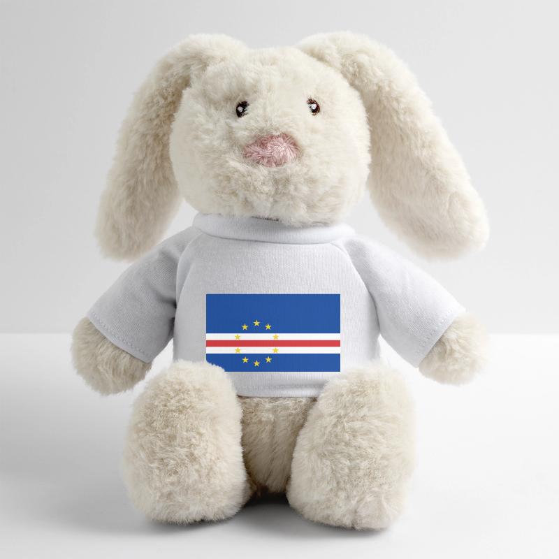 Cap-Vert Lapin en peluche recyclé MiniFeet® Crème