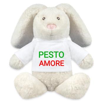 Pesto Amore - MiniFeet® RecycelHase® Bunny Cream - white - Front