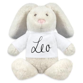 Leo - MiniFeet® RecycelHase® Bunny Cream - white - Front