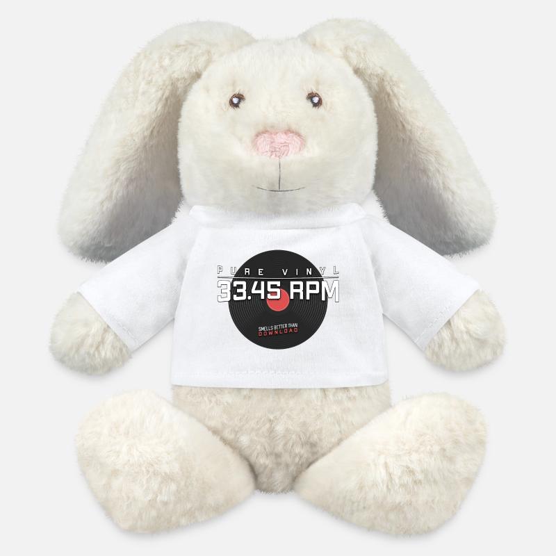 Pure Vinyl - Record - MiniFeet® RecycelHase® Bunny Cream - white