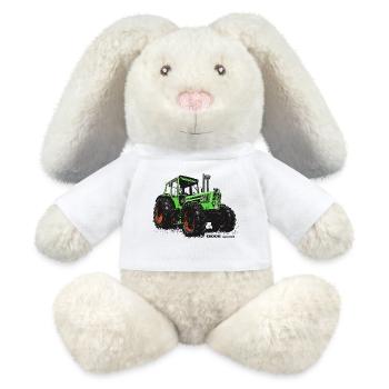 Deutz 13006 Special | Deutz Traktor | Deutz - MiniFeet® RecycelHase® Creme - Weiß - Vorne