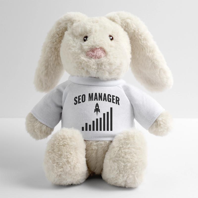Responsable SEO – Conception de la croissance et de la performance Lapin en peluche recyclé MiniFeet® Crème