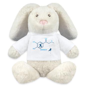 Climbing Climbing Bouldering Adrenaline Formula Chemistry - MiniFeet® RecycelHase® Bunny Cream - white - Front