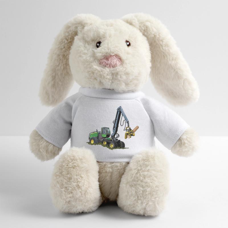 Harvester, Holzerntemaschine MiniFeet® RecycelHase® Creme