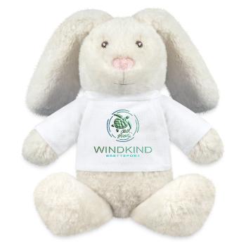 Chill toad - MiniFeet® RecycelHase® Bunny Cream - white - Front