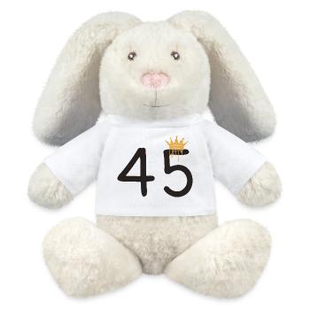 45 - MiniFeet® RecycelHase® Bunny Cream - white - Front
