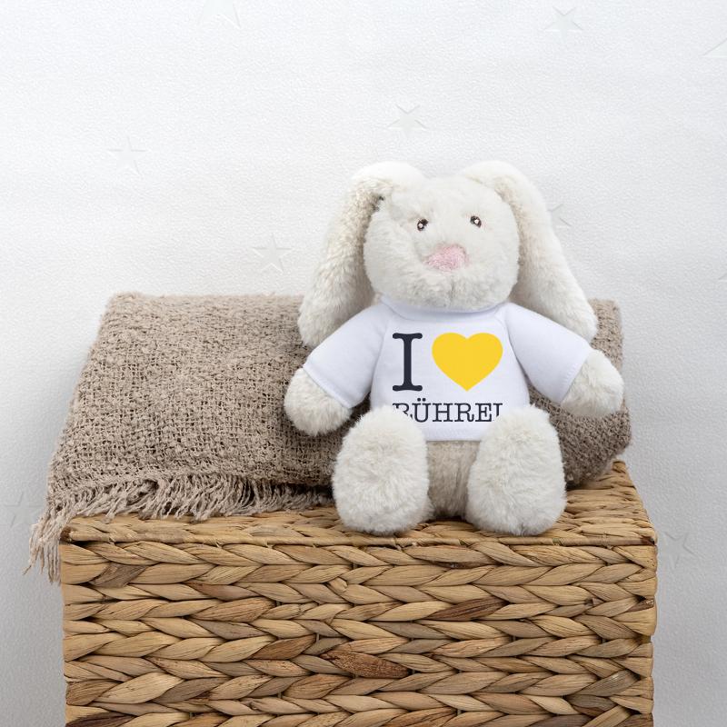 I love scrambled eggs MiniFeet® RecycelHase® Bunny Cream