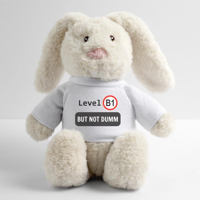 Level B1, but not dumm MiniFeet® RecycelHase® Creme
