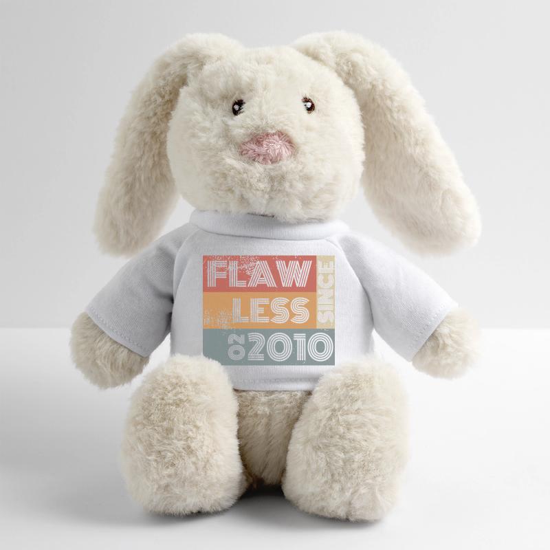 16. Birthday Flawless since 02/2010 MiniFeet® RecycelHase® Bunny Cream