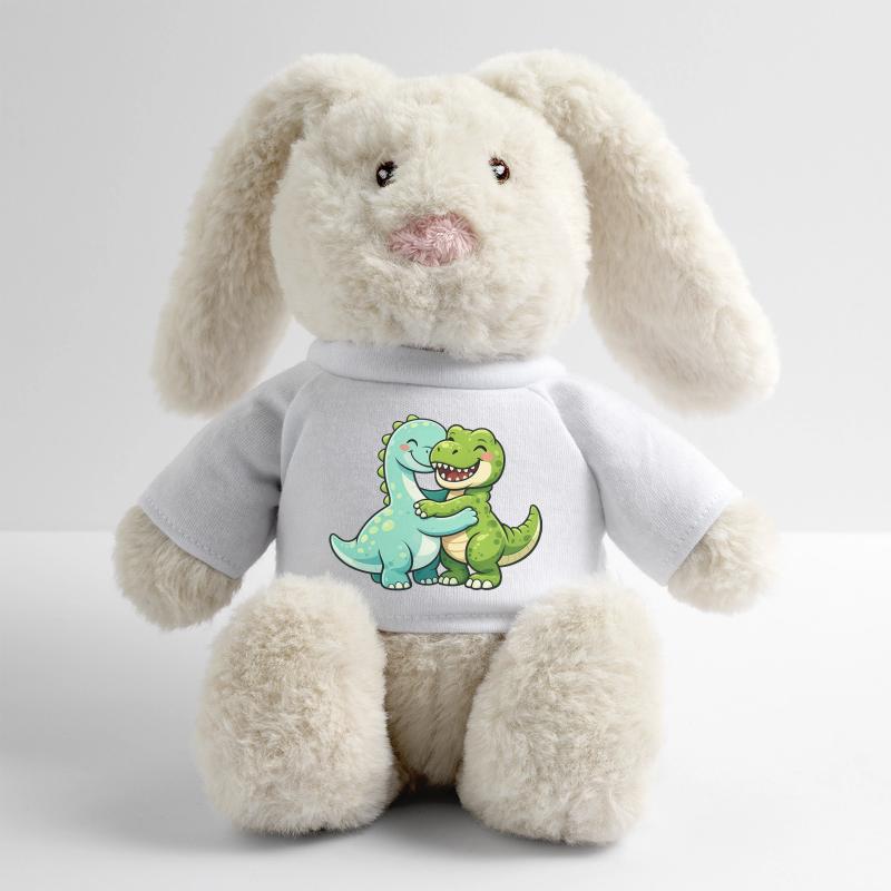 Cuddly dinosaurs MiniFeet® RecycelHase® Bunny Cream