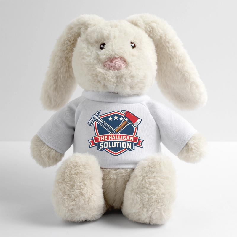 Halligan Solution Shield Graphic MiniFeet® RecycelHase® Bunny Cream