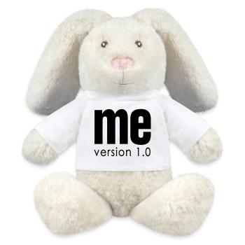 me version 1 - MiniFeet® RecycelHase® Bunny Cream - white - Front
