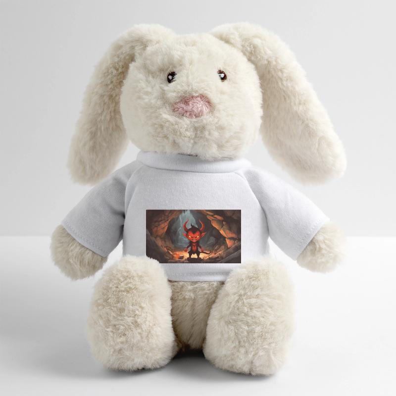 evil devil - young cute little monsters MiniFeet® RecycelHase® Bunny Cream