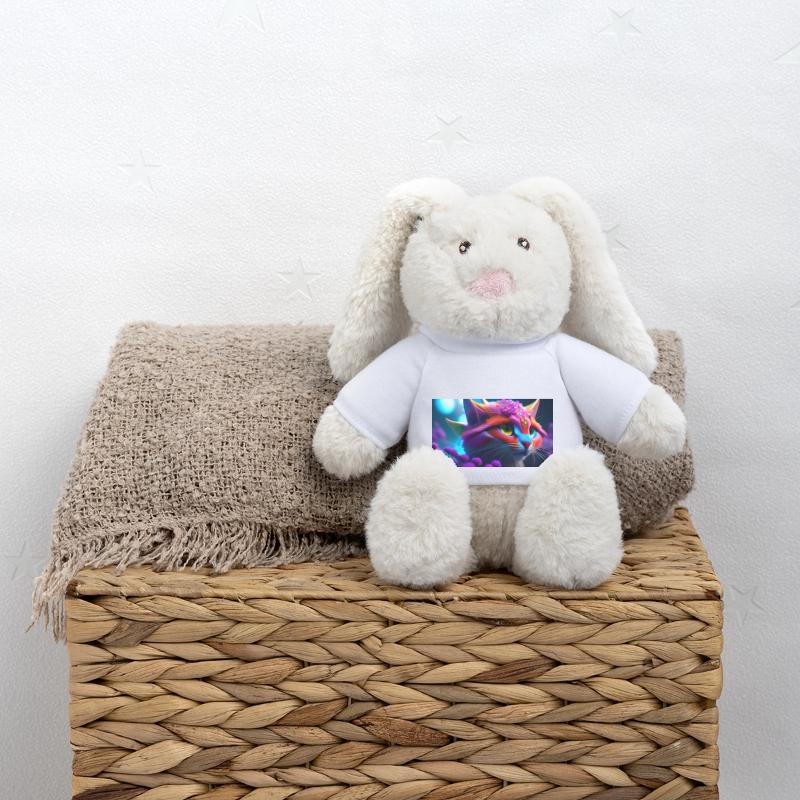 Sci-Fi Cat MiniFeet® RecycelHase® Bunny Cream