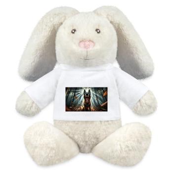 Malinois - MiniFeet® RecycelHase® Bunny Cream - white - Front