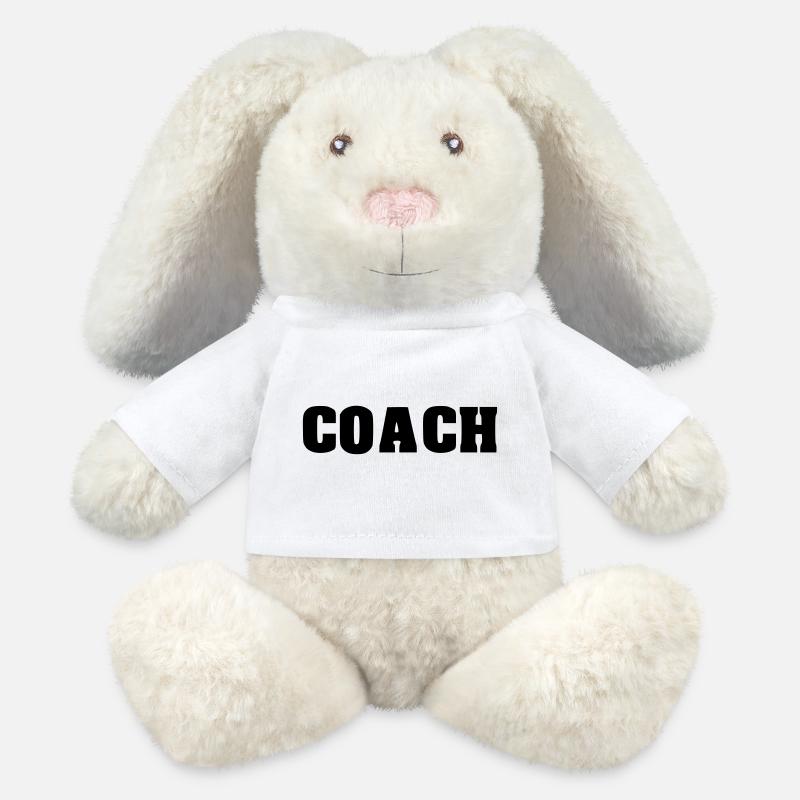 coach coaching - MiniFeet® RecycelHase® Creme - Weiß