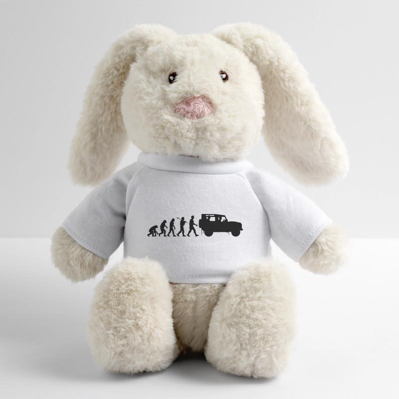 Defender 90 Évolution Lapin en peluche recyclé MiniFeet® Crème