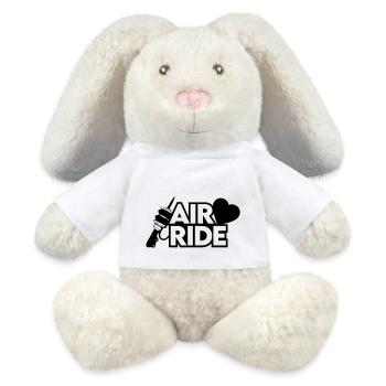 Airride Liebe Herz - MiniFeet® RecycelHase® Creme - Weiß - Vorne