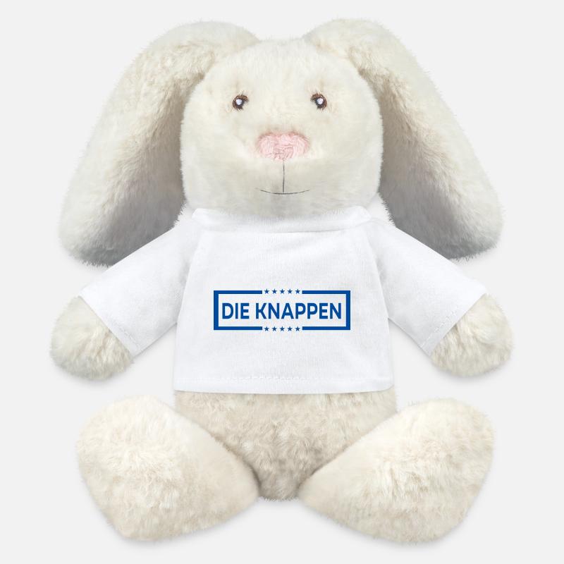 Die Knappen Fan-Design - MiniFeet® RecycelHase® Creme - Weiß