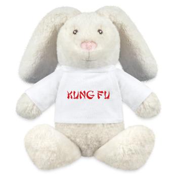 KUNG FU - MiniFeet® RecycelHase® Bunny Cream - white - Front