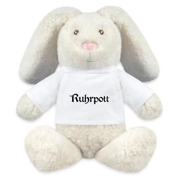 Ruhrpott - Pott - Bergbau - Kumpel - Ruhr - Shirt - MiniFeet® RecycelHase® Creme - Weiß - Vorne