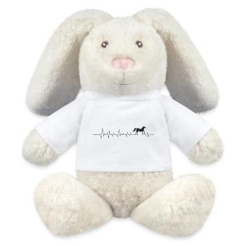 Heartbeat horse - MiniFeet® RecycelHase® Bunny Cream - white - Front