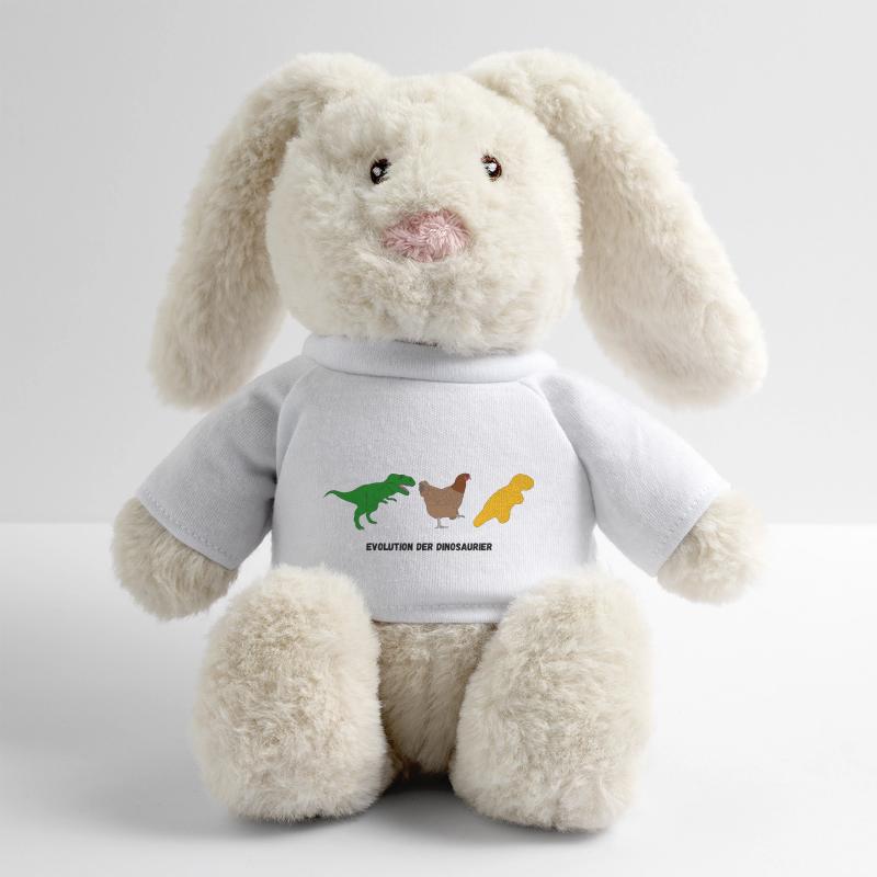 Evolution der Dinosaurier MiniFeet® RecycelHase® Creme