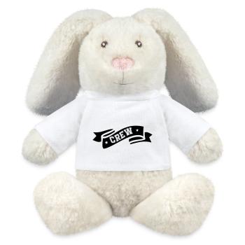 Crew - MiniFeet® RecycelHase® Creme - Weiß - Vorne