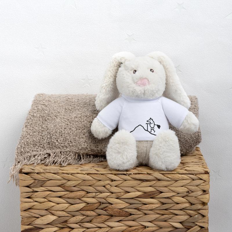 Climb mole MiniFeet® RecycelHase® Bunny Cream