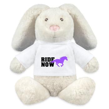 ride now - MiniFeet® RecycelHase® Bunny Cream - white - Front