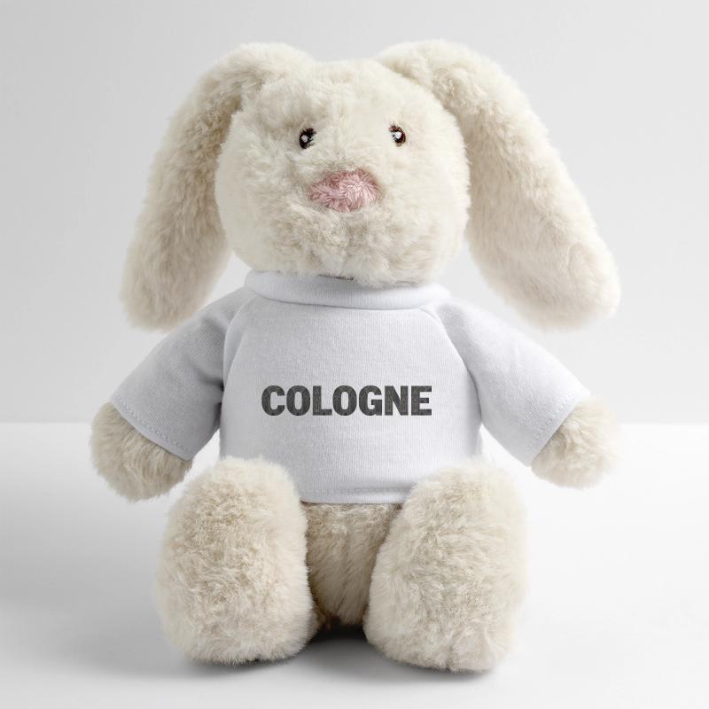 Cologne – Gothic architecture in typeface MiniFeet® RecycelHase® Bunny Cream