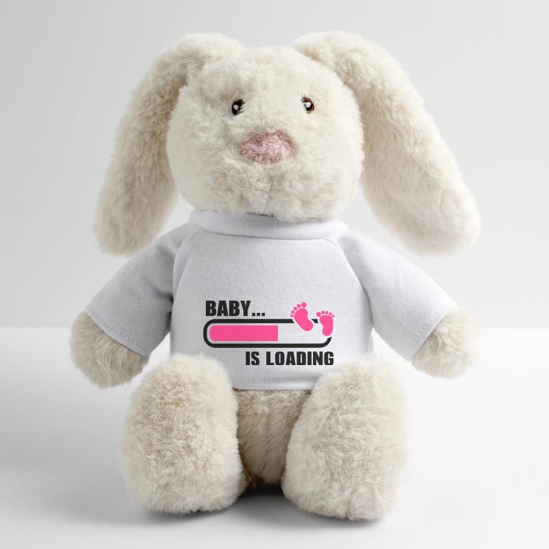 Baby loading MiniFeet® RecycelHase® Bunny Cream