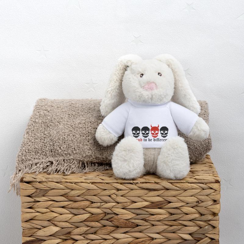 DIFFERENT SKULL - 2C MiniFeet® RecycelHase® Bunny Cream