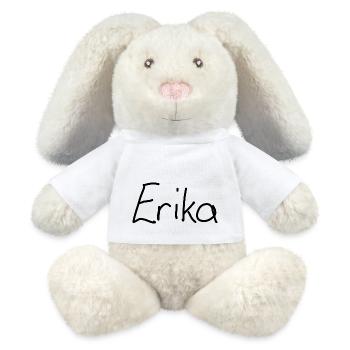 Erika - MiniFeet® RecycelHase® Creme - Weiß - Vorne
