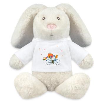 Tour de Pumpkin - MiniFeet® RecycelHase® Bunny Cream - white - Front