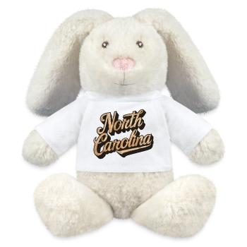North Carolina - MiniFeet® RecycelHase® Creme - Weiß - Vorne