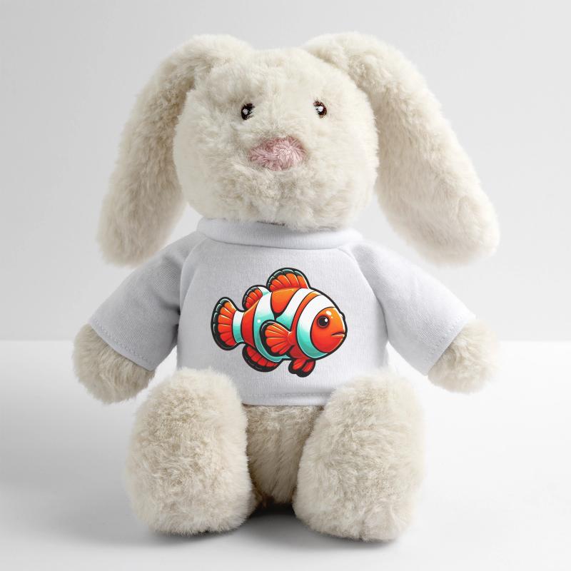 Clownfish MiniFeet® RecycelHase® Bunny Cream